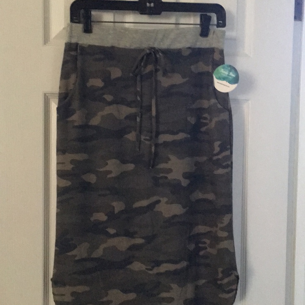 Camo Pocket Skirt fits like a small 6/8